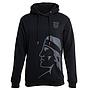 Polerón Colo Colo Urbano Hoodie Negro Cacique Gris
