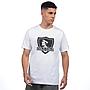 Polera Hombre Colo Colo Urbano Blanco Escudo Negro