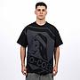 Polera Hombre Colo Colo Urbano "Cacike" Negro Oversize