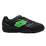 Zapatilla Baby Fútbol Juvenil Lotto Stadio 705 TF JR Negro/Verde