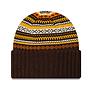 Beanie New Era De Mujer Fairisle Beanie Dark Browns