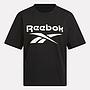 Polera Mujer Reebok Classics Big Logo Tee Algodón Negro