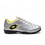 Zapato Baby Fútbol Juvenil Lotto Fiore Jr TF Plateado