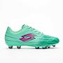 Zapato Fútbol Hombre Lotto Solista FG Verde Morado