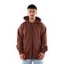Polerón Hombre Hang Loose Full Zipper Brown Essencial