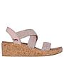 Sandalias Plataforma Mujer Skechers Talla 41CL Arch Fit Beverlee - Love Sparks Rosado