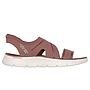 Sandalias Mujer Skechers Slip-ins Go Walk Flex Sandal Enticing Café