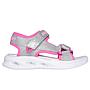 Sandalias Niñas Skechers Sola Glow Sandal Rosado