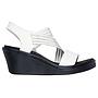Sandalias Urbanas Mujer Skechers Rumble On - My Go To Blanco