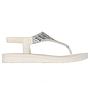 Sandalias Urbanas Mujer Skechers Meditation - Glamorous Muse Blanco