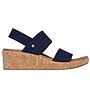 Sandalias Urbanas Mujer Skechers Arch Fit Beverlee Mesh On You Azul