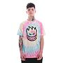 Polera de manga corta spitfire tie dye colors bighead street culture season