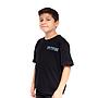 Polera Niño Ride The Fire Negro Celeste Spitfire