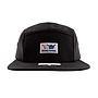 Jockey Gorro Hombre Plano Negro Hang Loose