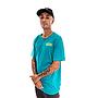 Polera Manga Corta Spitfire Ride To Burn Hombre Verde Oscuro 