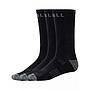 Tripack Calcetines Escolares Largos Negros Gris 39-44