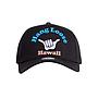 Gorro snapback hang loose negro bordado shaka