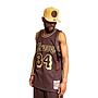 Polera Nba Lux Brown Lakers 96 Mitchell And Ness