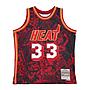 Polera Nba 4.0 Polera Jersey Heat 96 Alonzo Mourning Mitchell And Ness