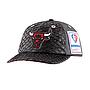 Gorro Jockey Mitchell and Ness Chicago Bulls Snapback Platinum Lux Trucker Negro