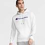 Poleron Hombre Champion Powerblend Graphic Blanco