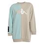 Polerón Mujer Oversize Split Grey Aqua Confort