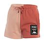 Short Mujer Split Naranja Coral Deportivo