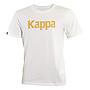Polera Kappa Niño Logo Blanco
