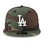 Gorra New Era 9FIFTY Dodgers MLB Basic Snap Camo Green