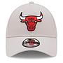Jockey New Era 9Forty Chicago Bulls Gris Oscuro Repreve