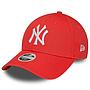 Jockey Gorra New Era 9FORTY NY Yankees League Essential Cap Red Women