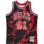 Mitchell & NessNBA TEAM MARBLE SWINGMAN JERSEY BULLS 1997 DENNIS RODMAN