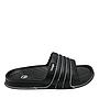 Sandalia Hombre Slip On Strips Negro