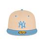 Jockey New York Yankees MLB Ice Latte 59Fifty Vicera Plana Caps