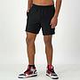 Short Hombre 10'' Negro Reverse Weave Cut Off C Logo Champion