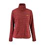 Polerón Polar Mujer HI-TEC Full Zipper Burdeo Melange