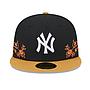 Jockey Gorra New Era 59fifty MLB New York Yankees Floral Vine Black
