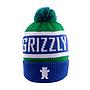 Gorro Beanie Training Season Pom Blue Grizzly