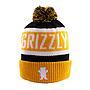 Gorro Beanie Training Season Pom Amarillo Grizzly