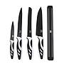 SET DE CUCHILLOS 5 PZS ACERO INOXIDABLE