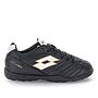 Zapato de Baby Futbol Juvenil Lotto - Stadio 705 TF JR Negro Blanco
