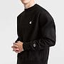 Poleron Hombre Crew Reverse Weave Champion Negro