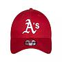 Jockey Gorra New Era 9Forty Oakland Athletics MLB Core Basics Scarlet