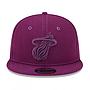 Gorra New Era 9FIFTY Miami Heat Color Pack Dark Purple