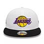 Jockey New Era 9FIFTY White Crown Patch NBA Los Angeles Lakers Black/White