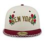 Jockey New Era 59FIFTY MLB New York Yankees Novelty Stitch Beige