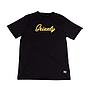 Polera Hombre Grizzly Griptape Print Script Negro