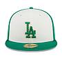 Gorra 59Fifty Los Angeles Dodgers Patrick's Day Green MLB
