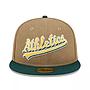 Gorro New Era 59fifty MLB Oakland Athletics Canvas Crown Cafe