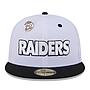 Gorra 59fifty Las Vegas Raiders NFL 59Fifty Day Blanco Original